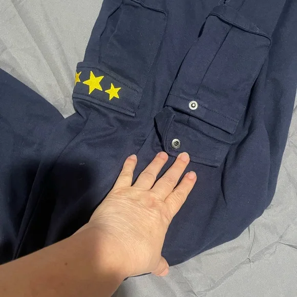 Onepiece Dark Blue Jumpsuit - Picture 9 of 11